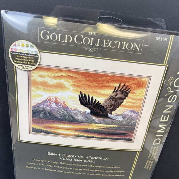 Dimensions Gold Collection Cross Stitch Silent Flight 35165 Design by R.W. Hedge - Picture 2 of 5